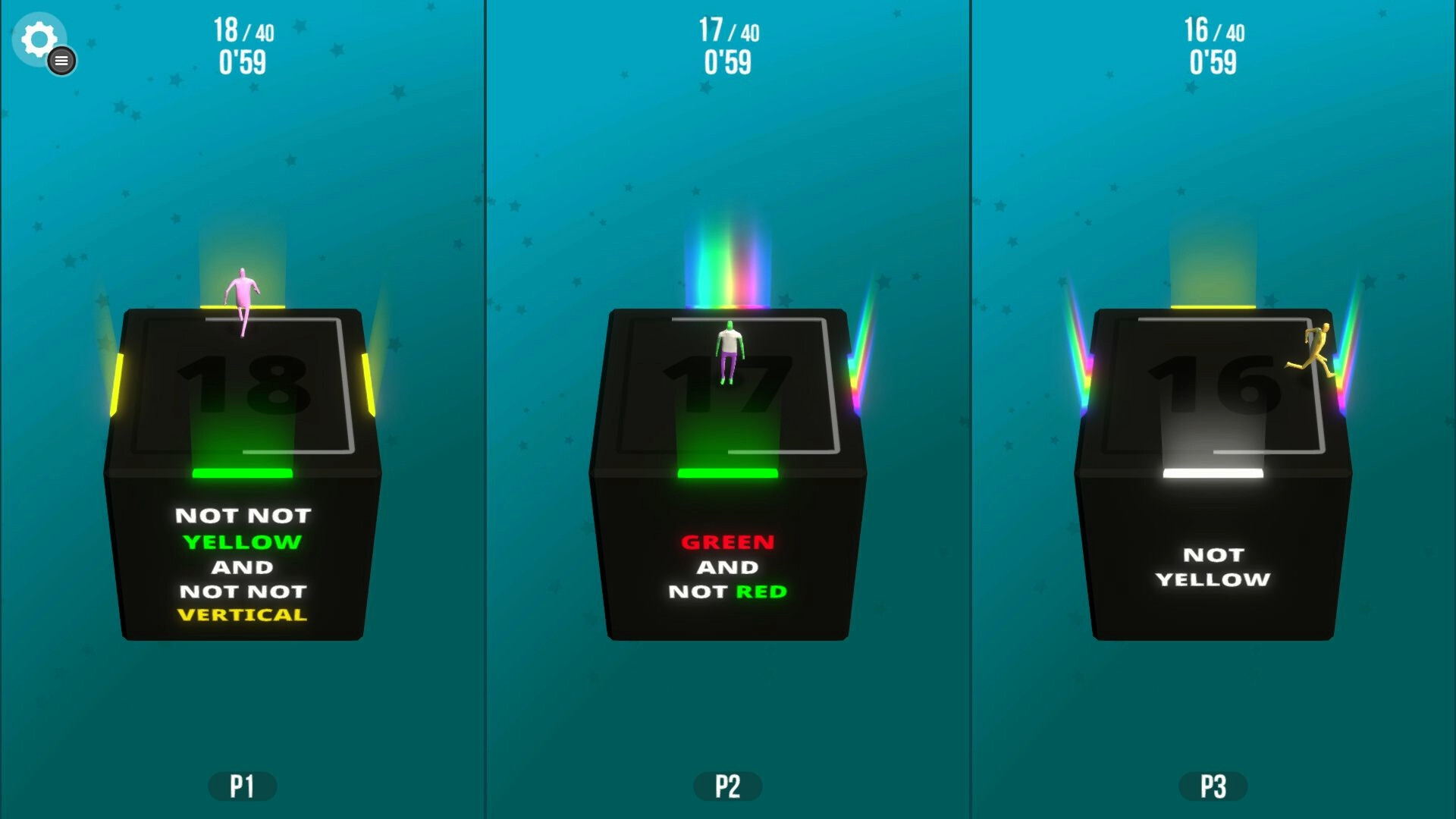 #4. Not Not 2 - A Brain Challenge (Steam) Podle: QubicGames