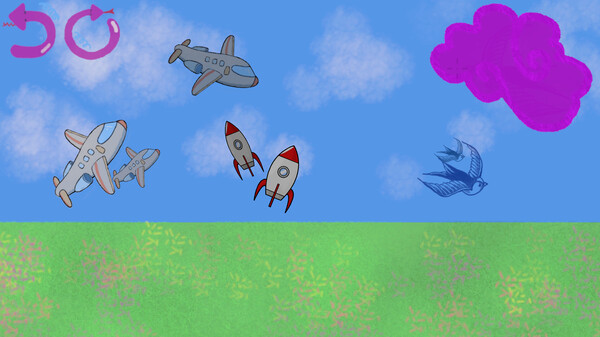 Скриншот из Cloud Popper (Toddler⁄Early Years Game)