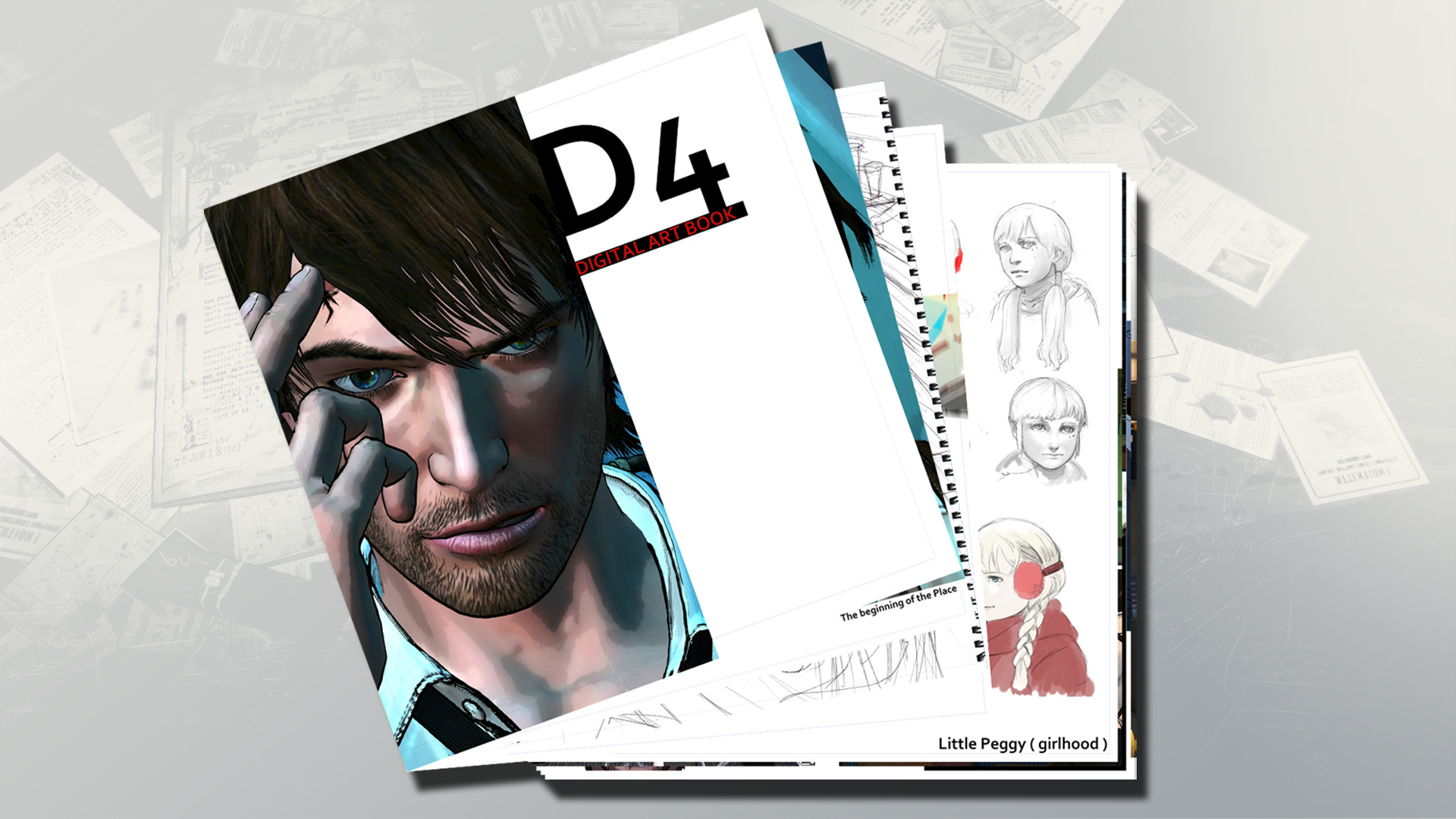 D4: Special Art Book Featured Screenshot #1