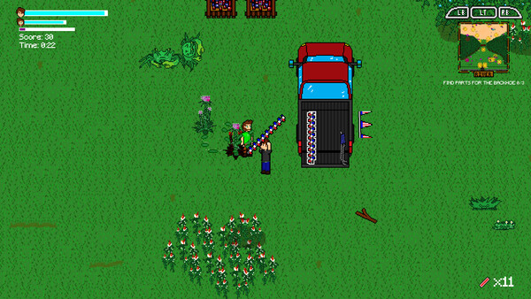 Weed Wacker Warrior.