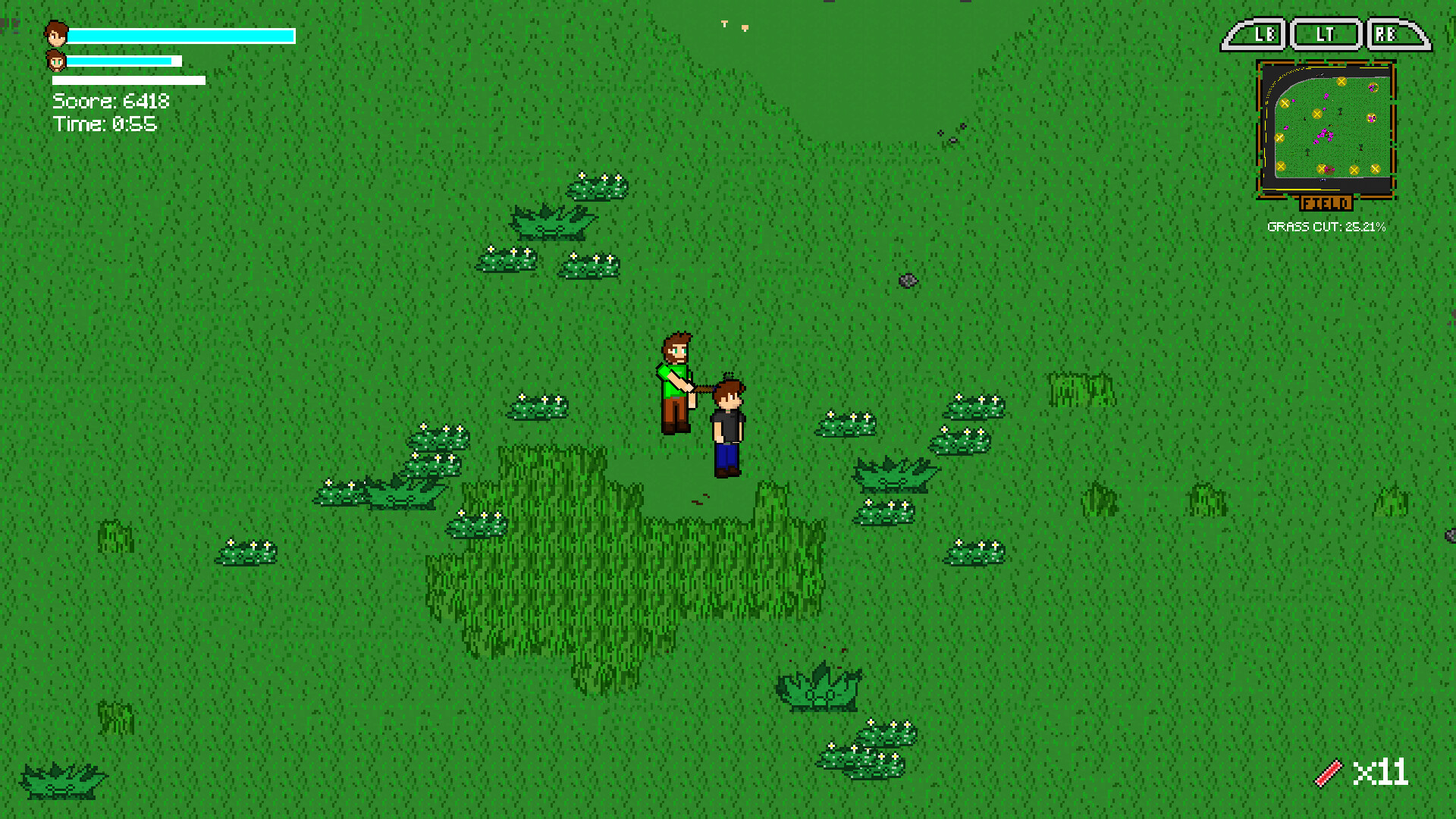 #1. Weed Wacker Warrior (Steam) 由: Station City Studio