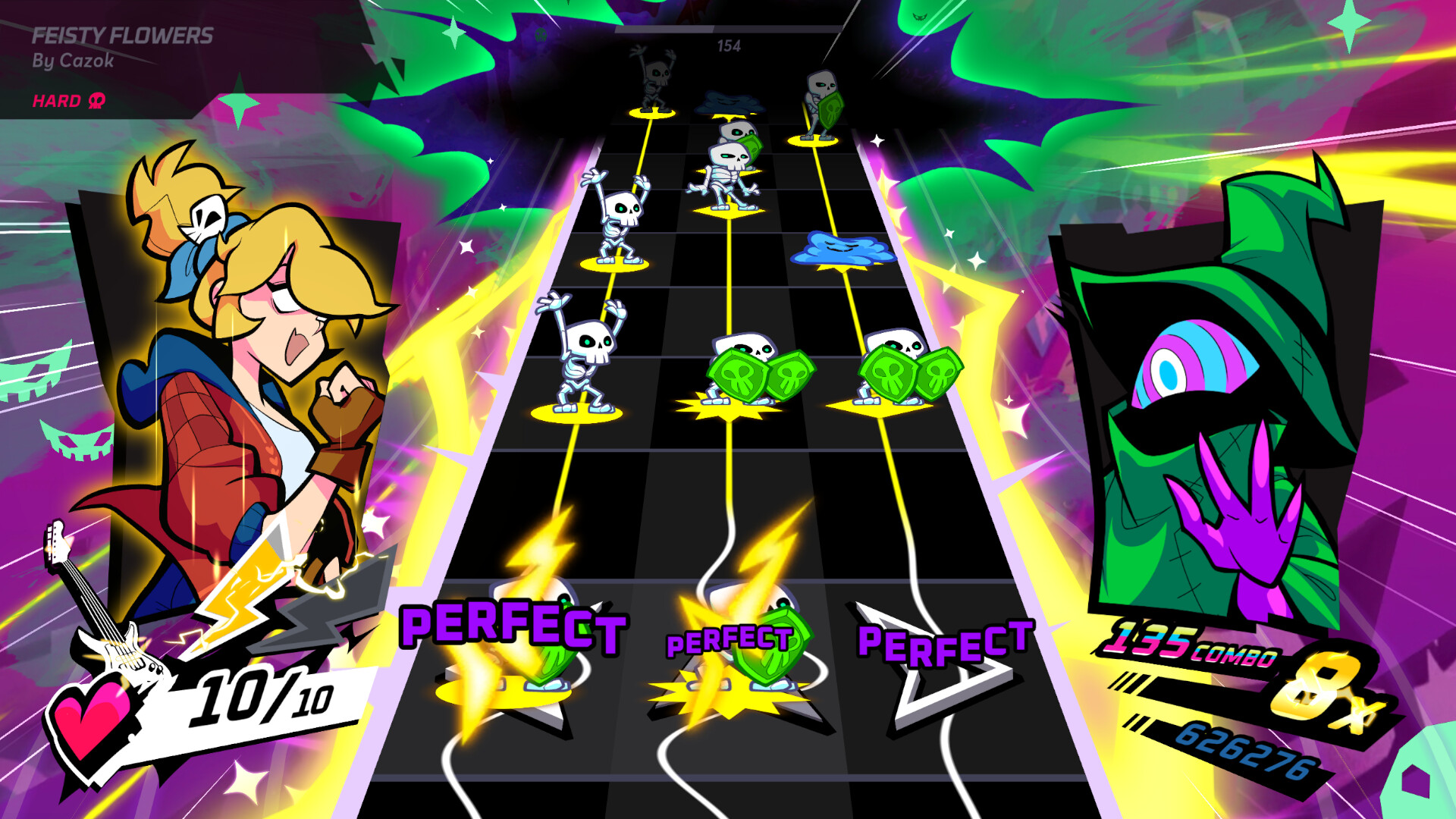 Rift of the NecroDancer: Everhood - "Feisty Flowers" Featured Screenshot #1