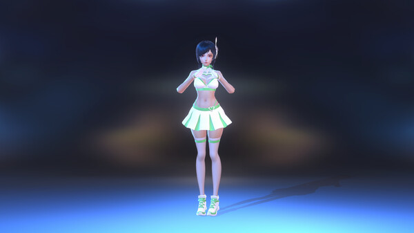 Angel Legion-DLC Cheerleader (Green)