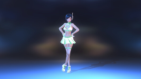Angel Legion-DLC Cheerleader (Green)