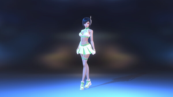 Angel Legion-DLC Cheerleader (Green)