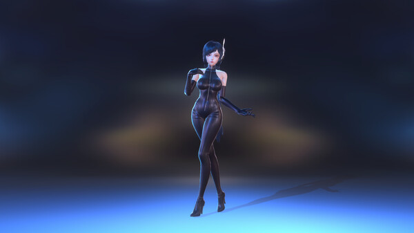 Angel Legion-DLC Tight Leather (Black)