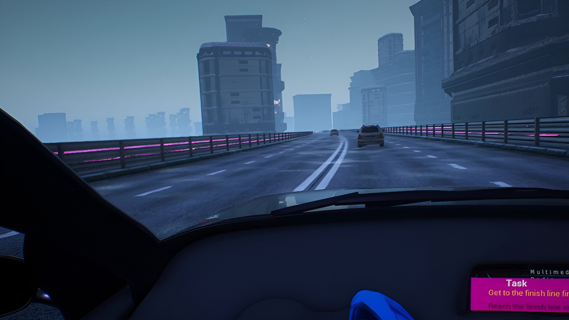 Synthwave Burnout VR screenshot #4