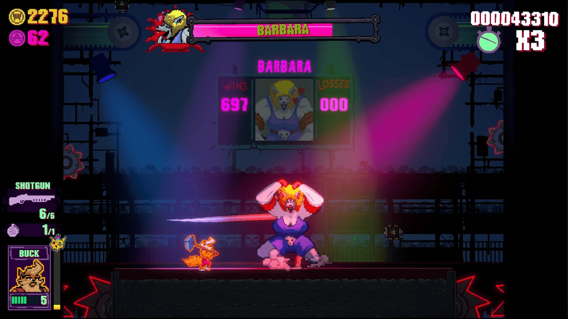 #7. CLAWPUNK Demo (Steam) Podle: Megabit Publishing