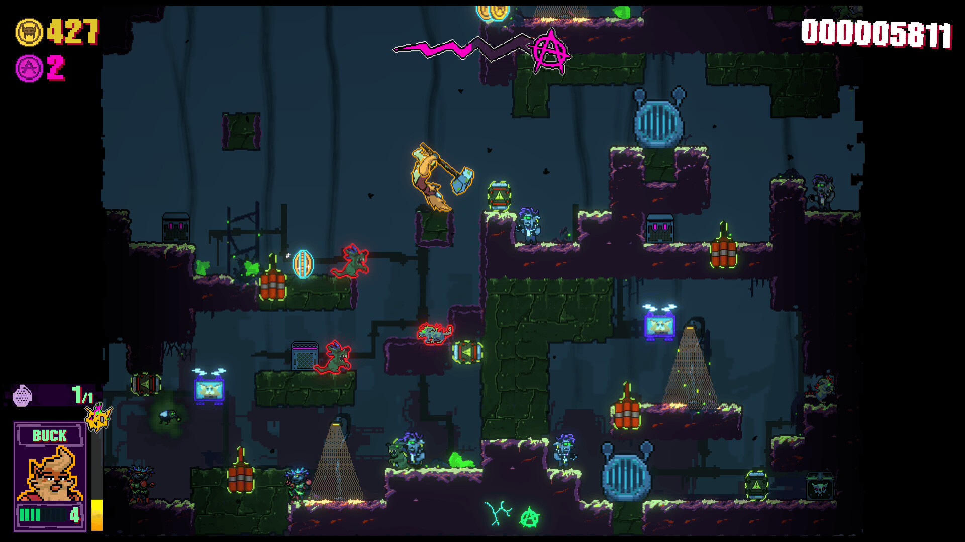 #6. CLAWPUNK Demo (Steam) Podle: Megabit Publishing