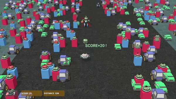 Скриншот из Endless Robot dash