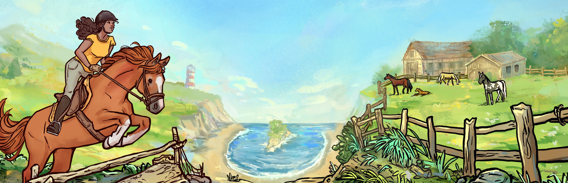 Horses of Hoofprint Bay