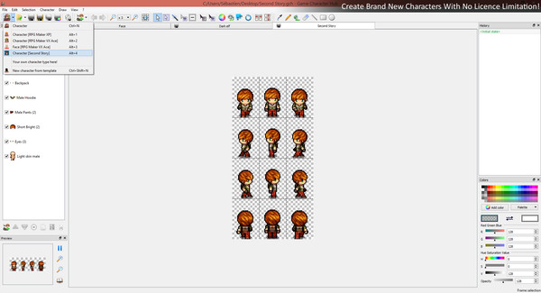 Game Character Hub: Second Story screenshot 1