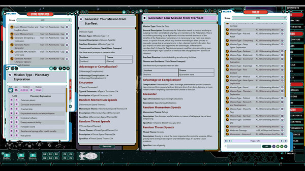 Fantasy Grounds - Star Trek Adventures: Captain's Log Solo Roleplaying Game