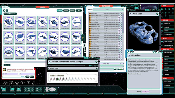 Fantasy Grounds - Star Trek Adventures: Captain's Log Solo Roleplaying Game