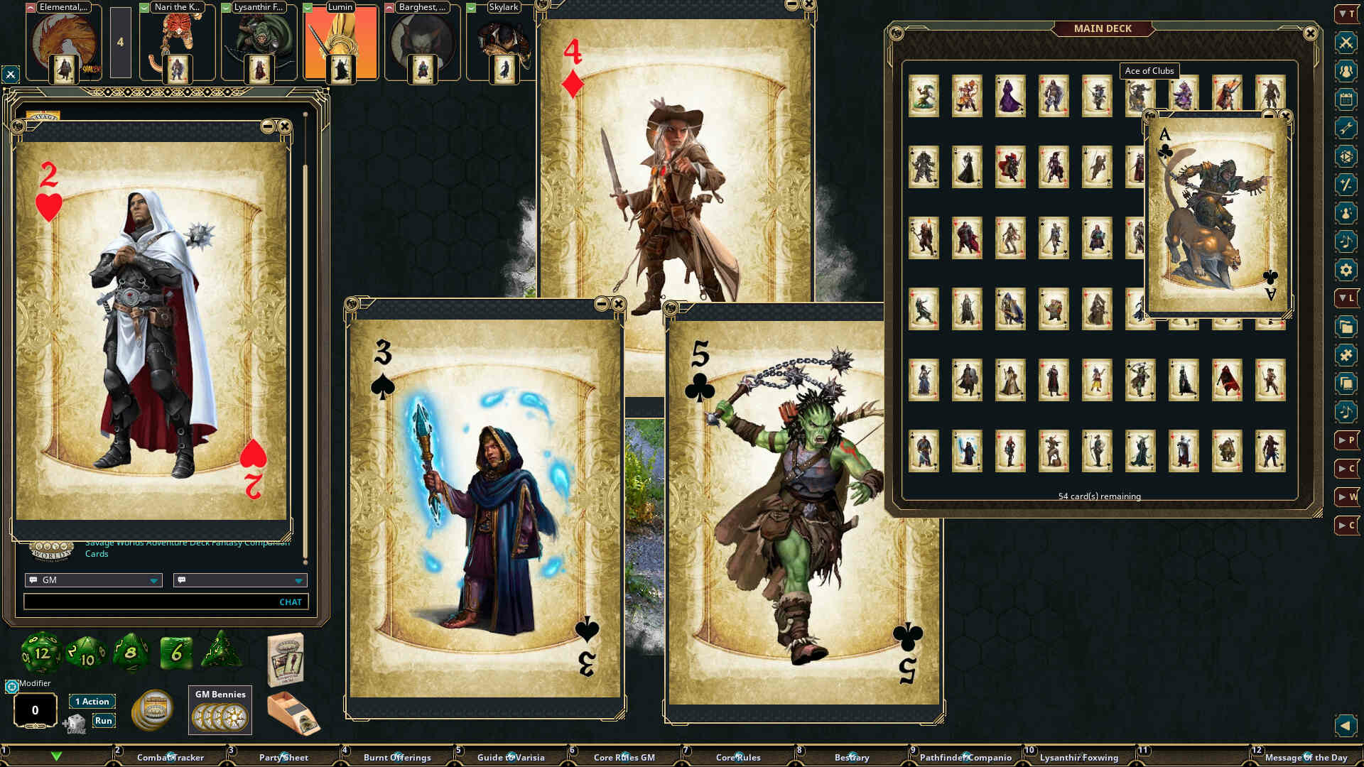 #2. Fantasy Grounds - Pathfinder(R) for Savage Worlds Action Deck (Steam) 来自: SmiteWorks USA, LLC