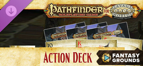 Fantasy Grounds - Pathfinder(R) for Savage Worlds Action Deck cover art