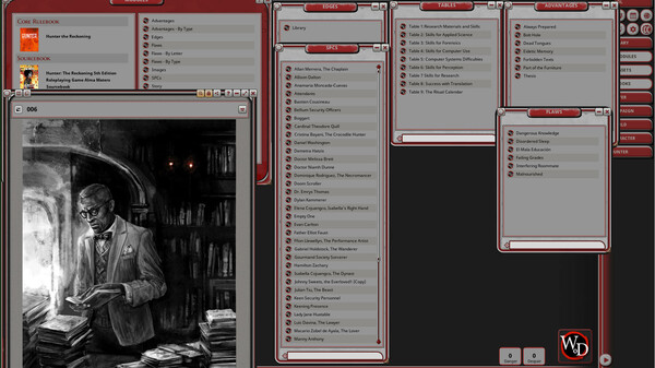 Fantasy Grounds - Hunter: The Reckoning - Alma Maters