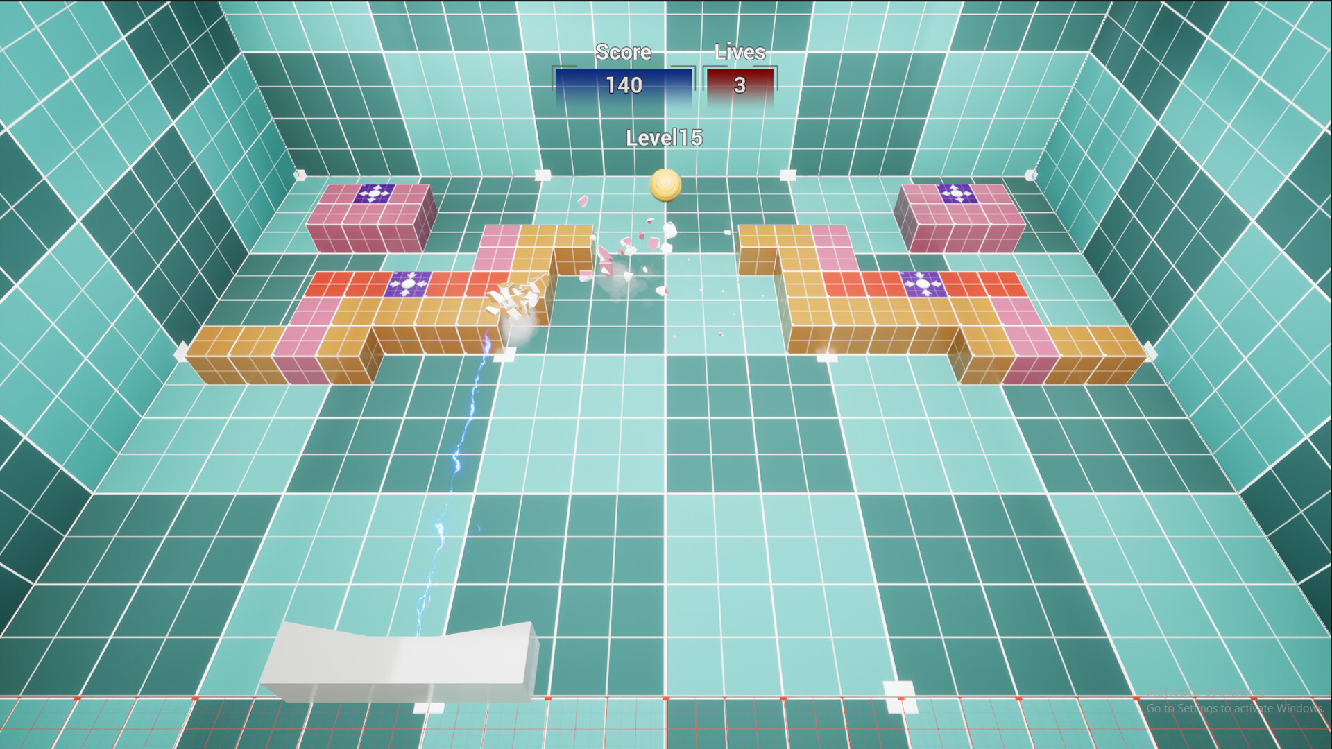 #1. Block Basher 3D (Steam) Podle: Oldman games