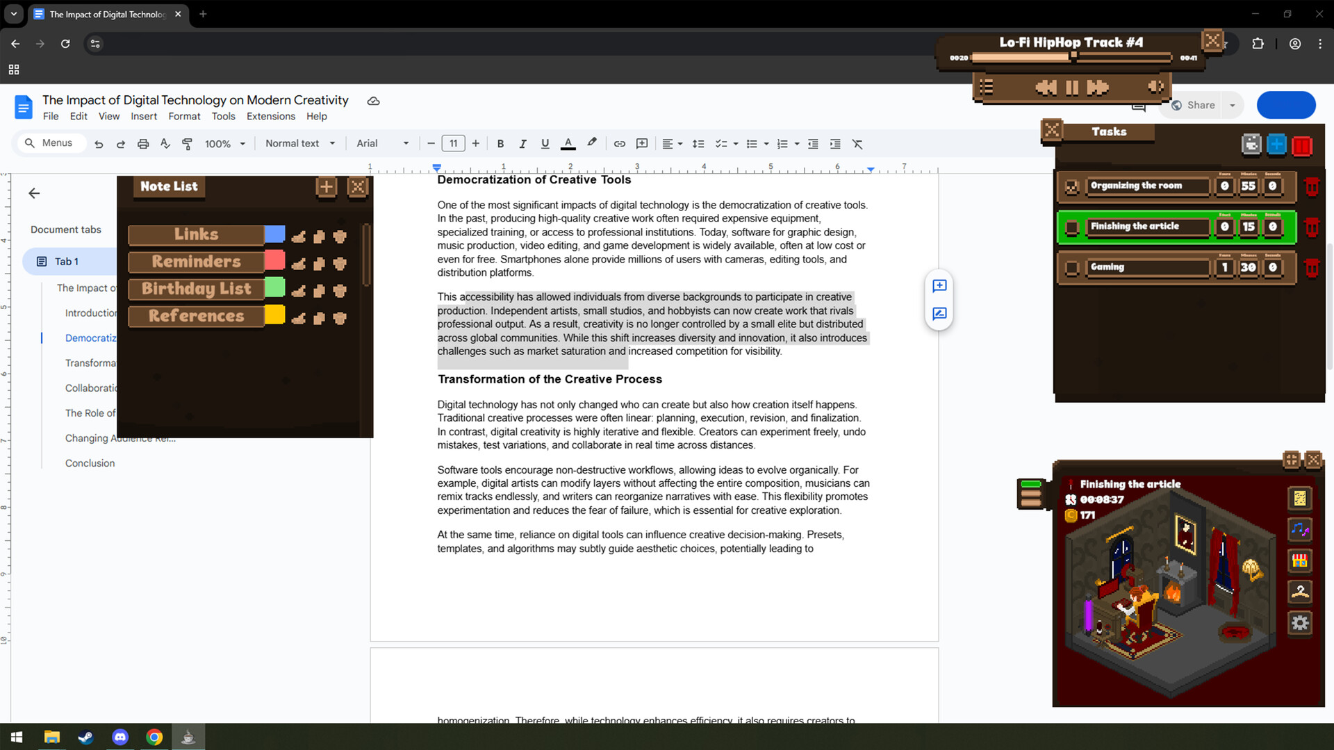 Muse Corner screenshot #8