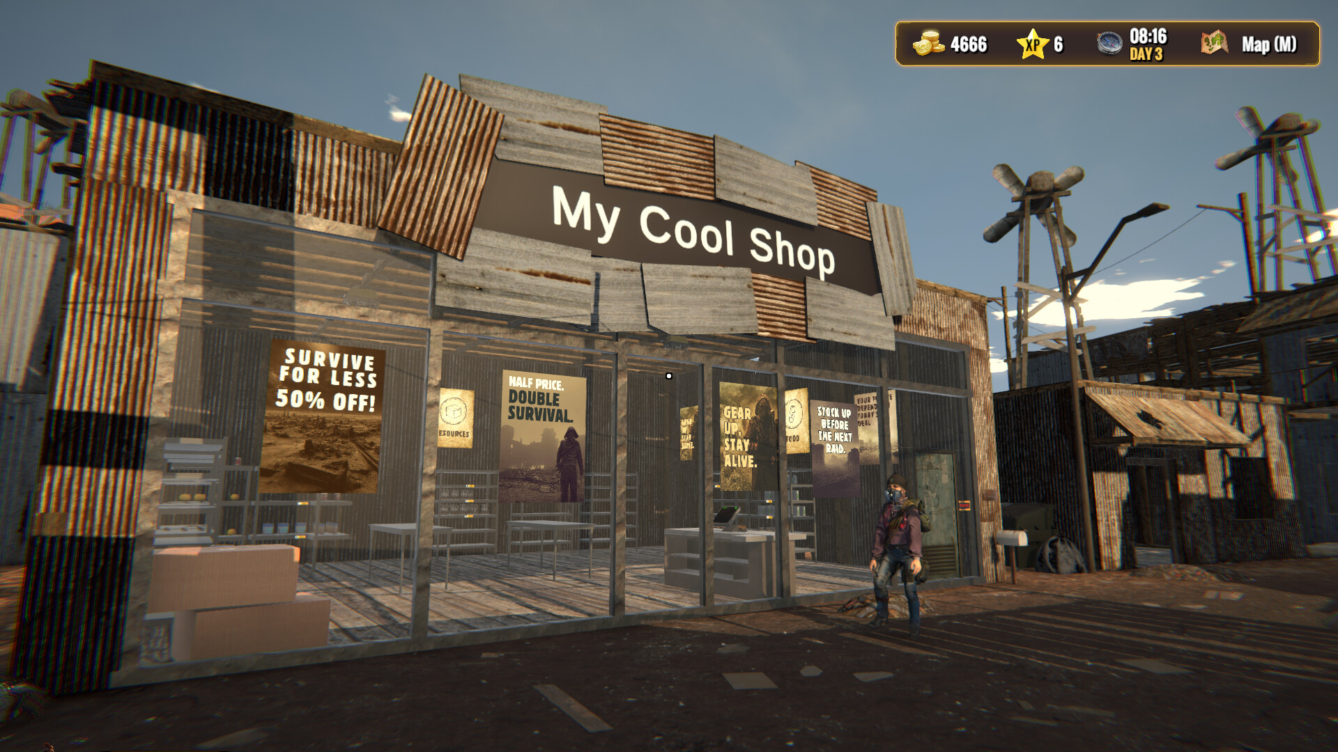Wasteland Shop Simulator screenshot 1