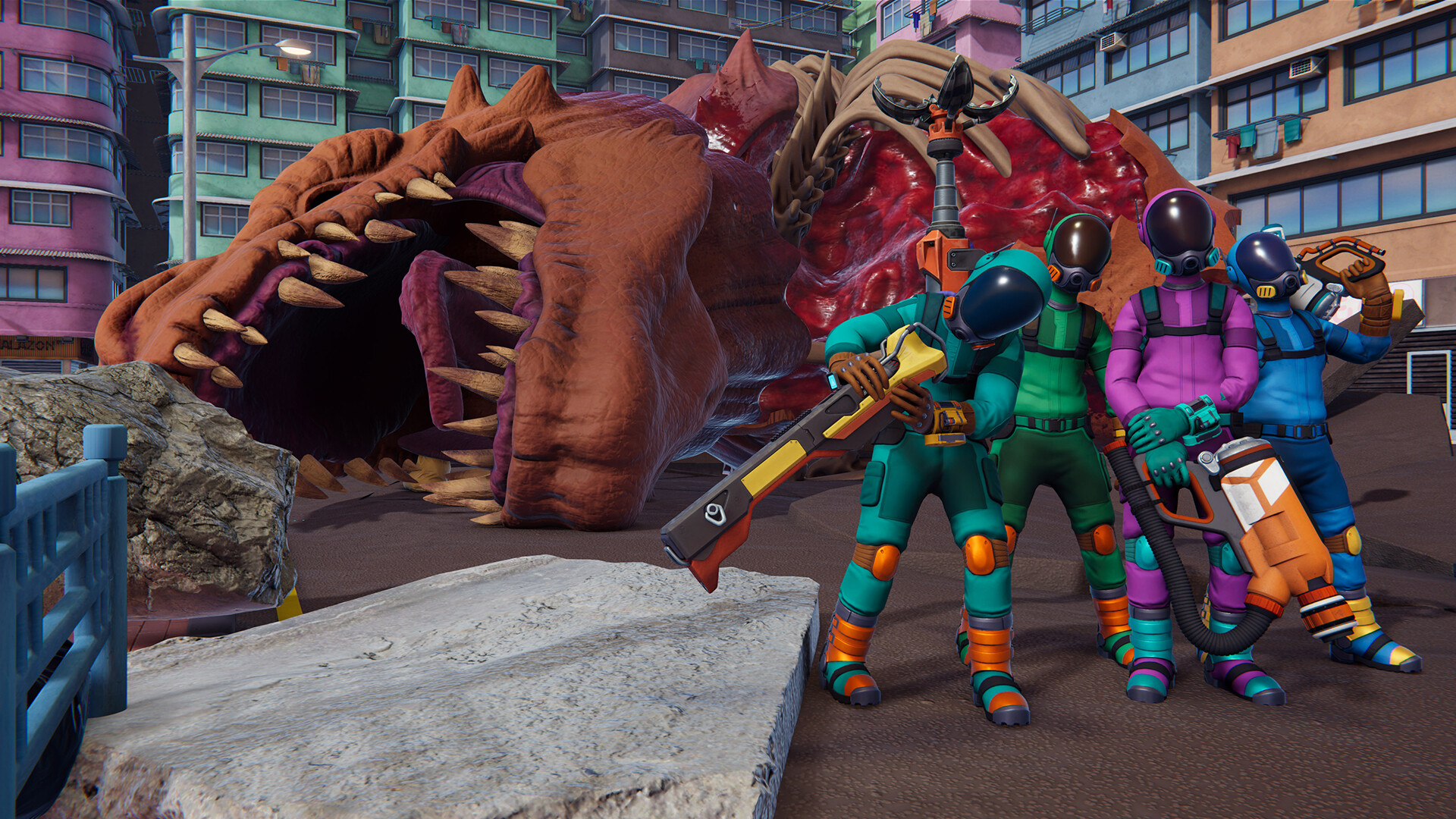 Kaiju Cleanup screenshot 1