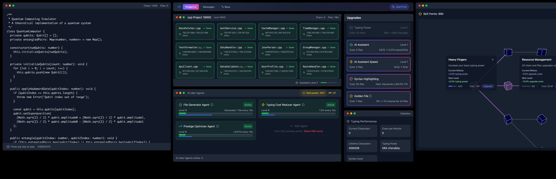 Yet Another Incremental Game (but this time about coding)