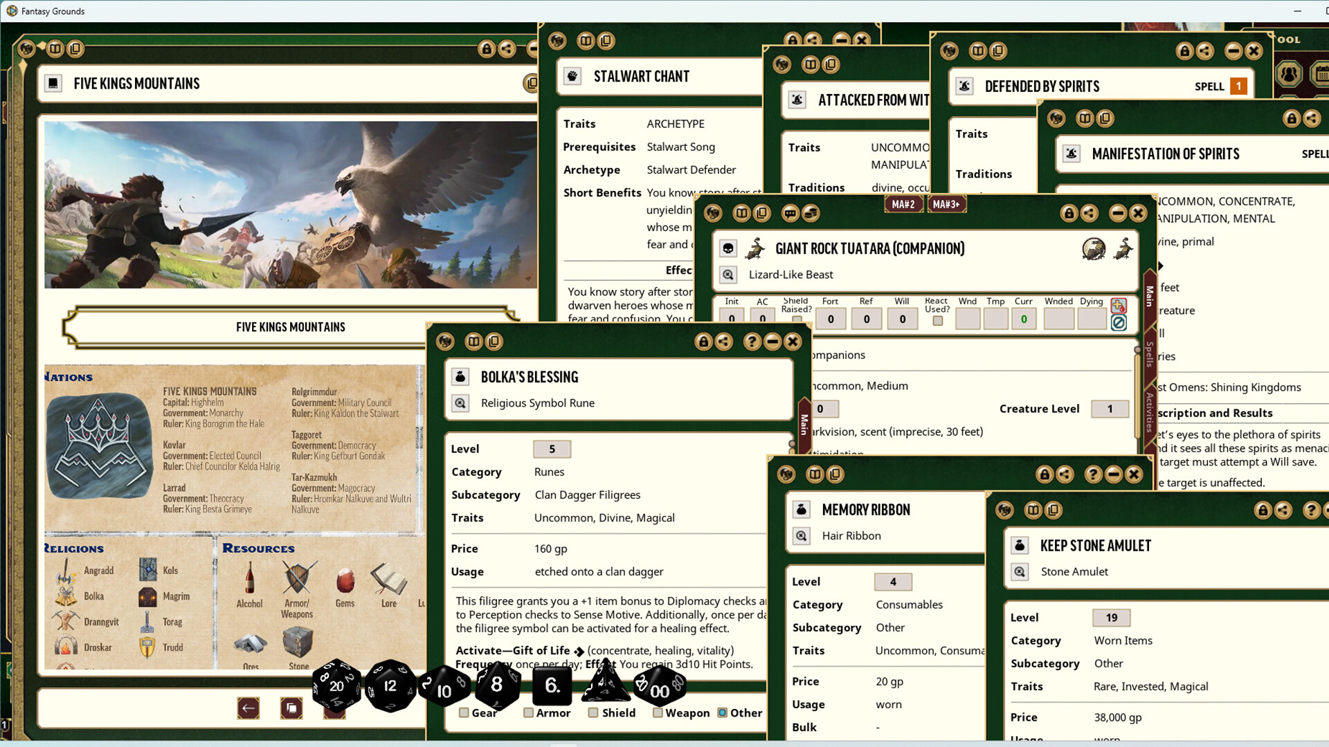 #2. Fantasy Grounds - Pathfinder 2 RPG - Pathfinder Lost Omens: Shining Kingdoms (Steam) 由: SmiteWorks USA, LLC