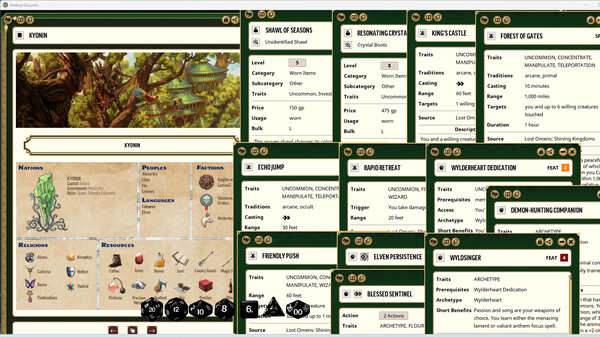 Fantasy Grounds - Pathfinder 2 RPG - Pathfinder Lost Omens: Shining Kingdoms
