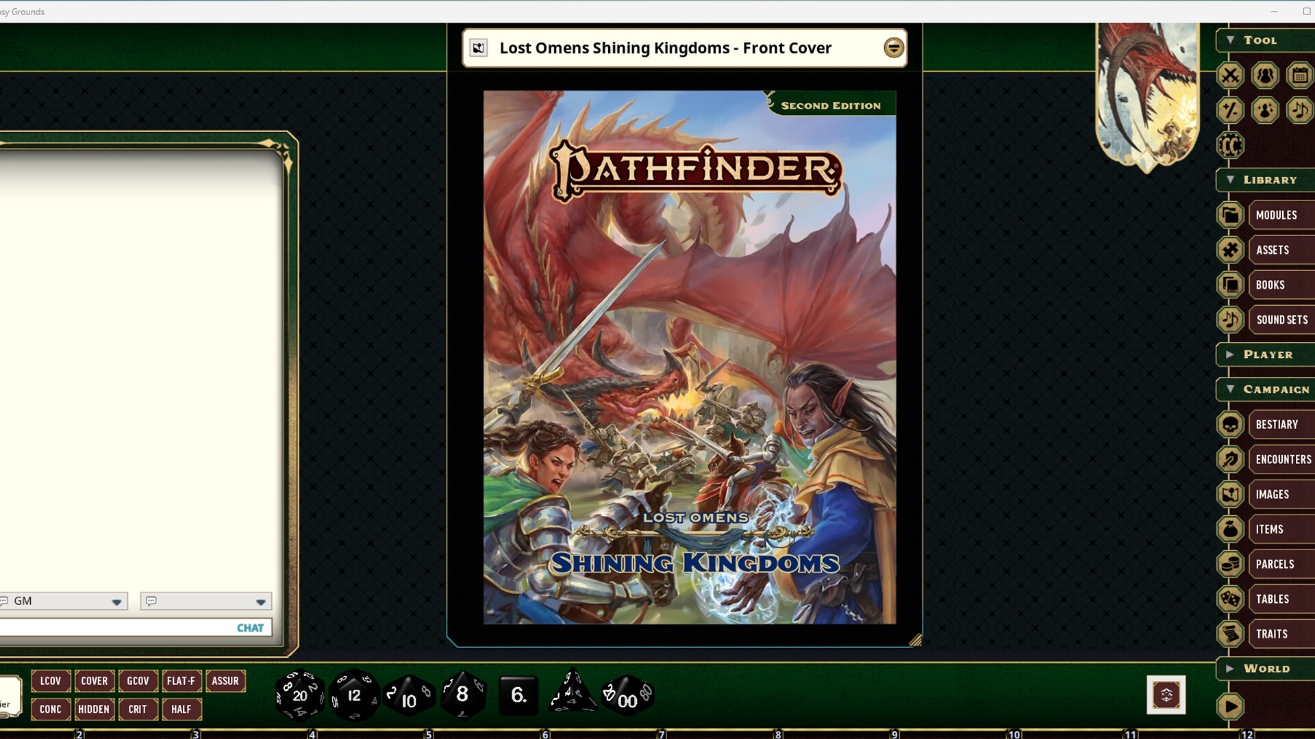 #1. Fantasy Grounds - Pathfinder 2 RPG - Pathfinder Lost Omens: Shining Kingdoms (Steam) 由: SmiteWorks USA, LLC