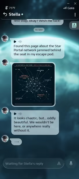 Whispers from the Star video 8