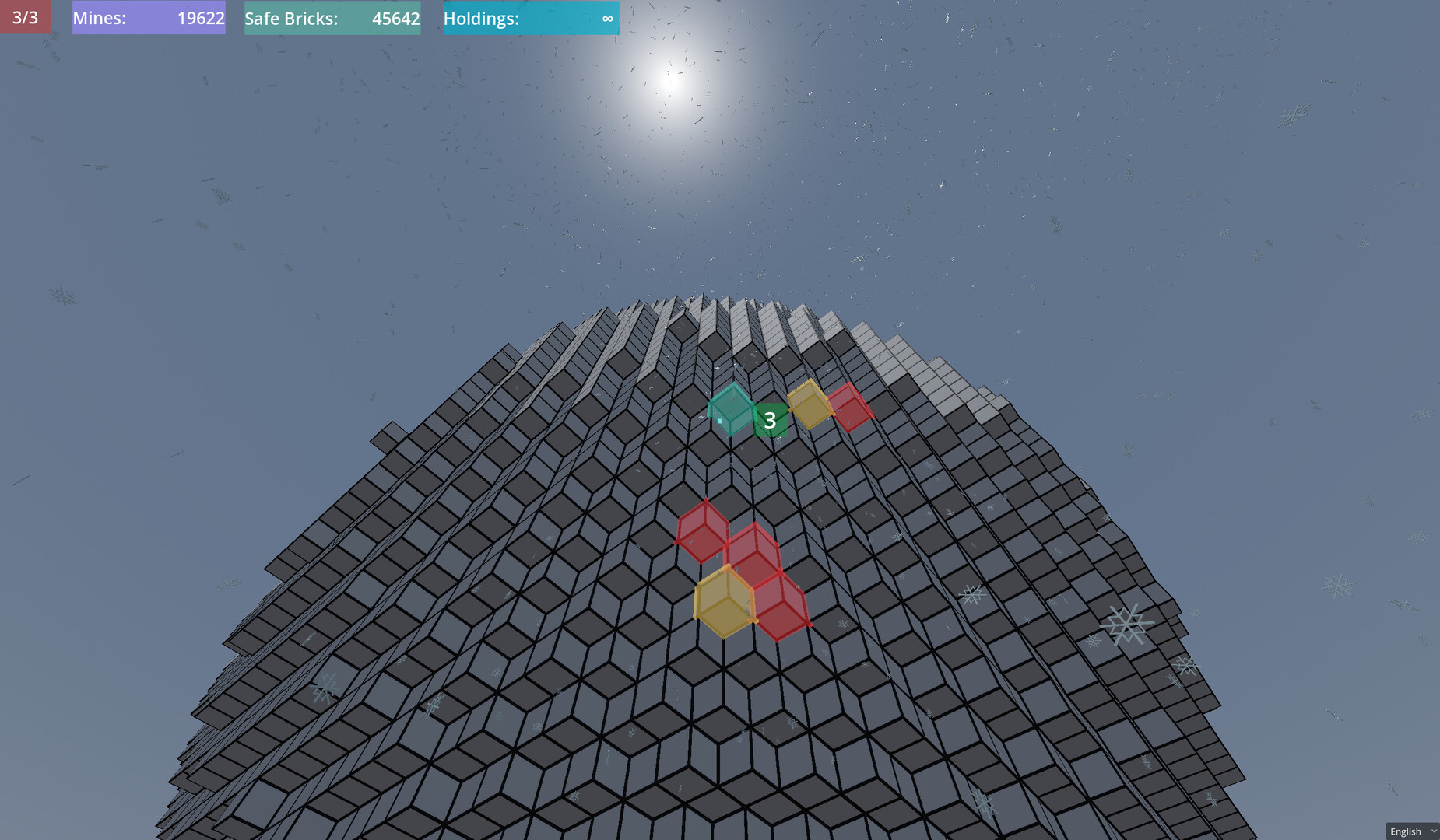 #3. MineSweeper 3D Demo (Steam) 由: CyberAura