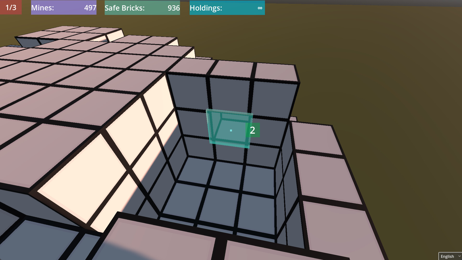 #5. MineSweeper 3D Demo (Steam) 由: CyberAura