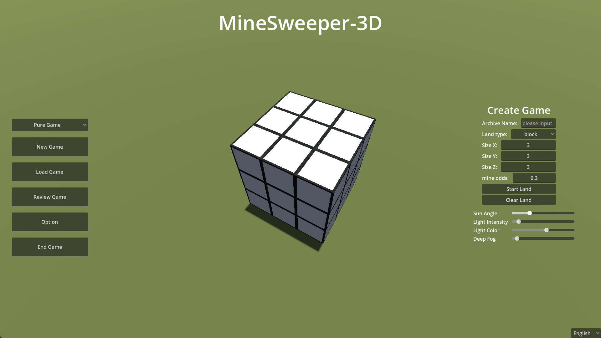 #7. MineSweeper 3D Demo (Steam) 由: CyberAura