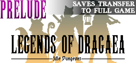 Steam cover for Legends of Dragaea: Idle Dungeons Prelude.