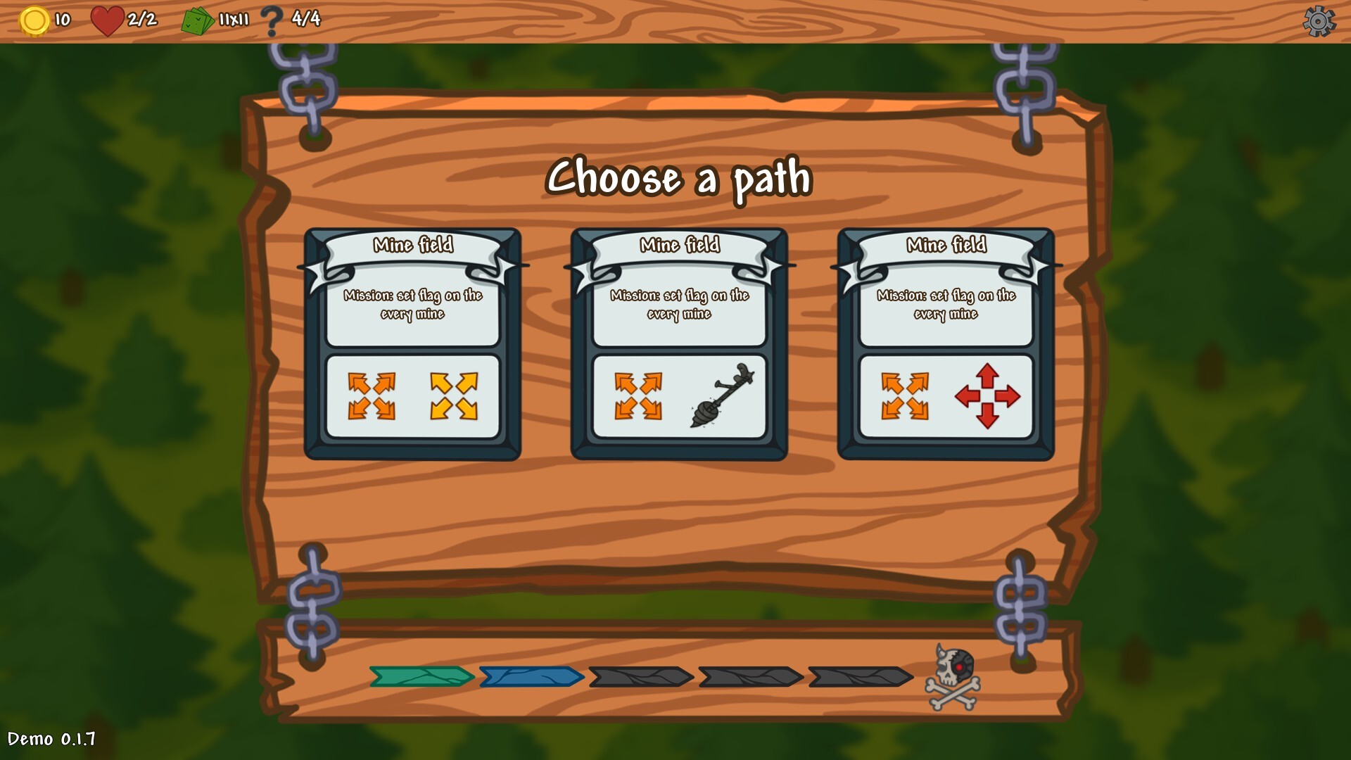 #3. Fields of mine Demo (Steam) 作者: LeafTeam