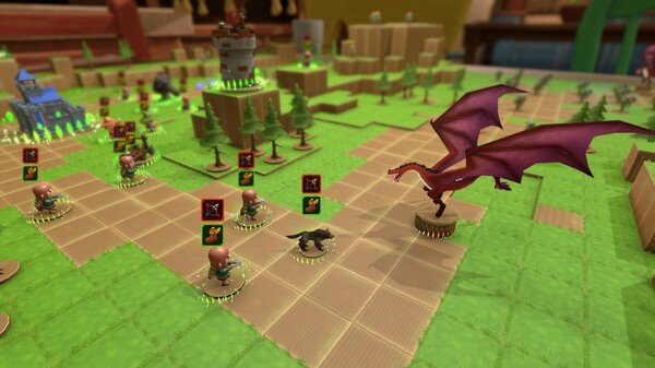 Table Tactics: physics-driven tabletop battles