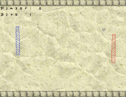The Paper Arcade: Pong screenshot 2