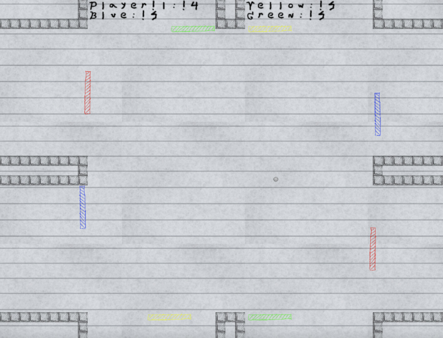 The Paper Arcade: Pong screenshot #4