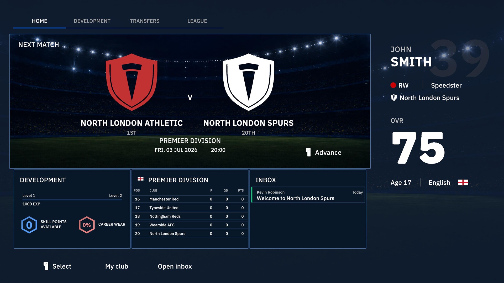 Club Legend screenshot 1