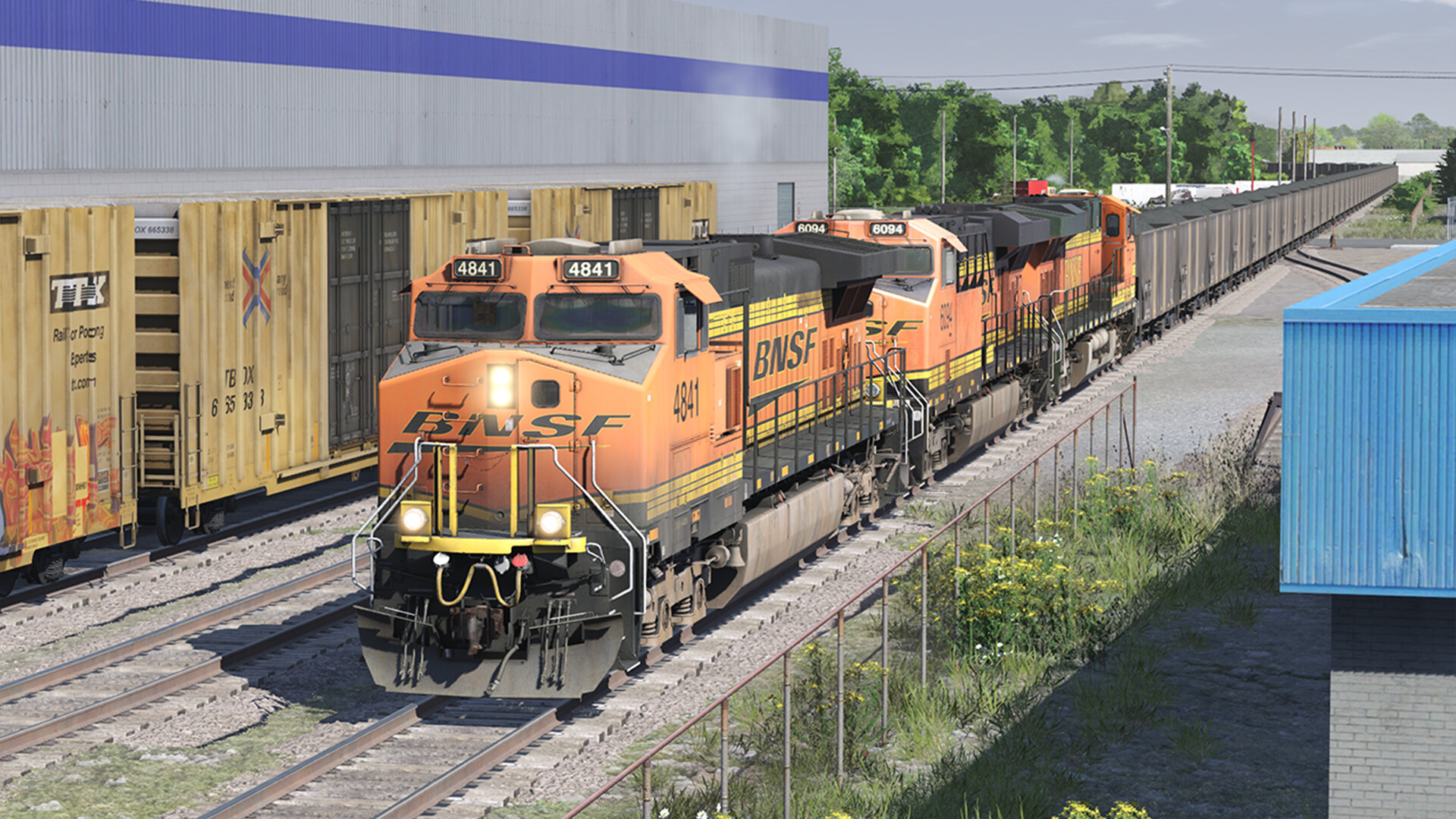 #1. Trainz Plus DLC - BNSF C44-9W 4772-4877 H3 (Steam) 由: N3V Games