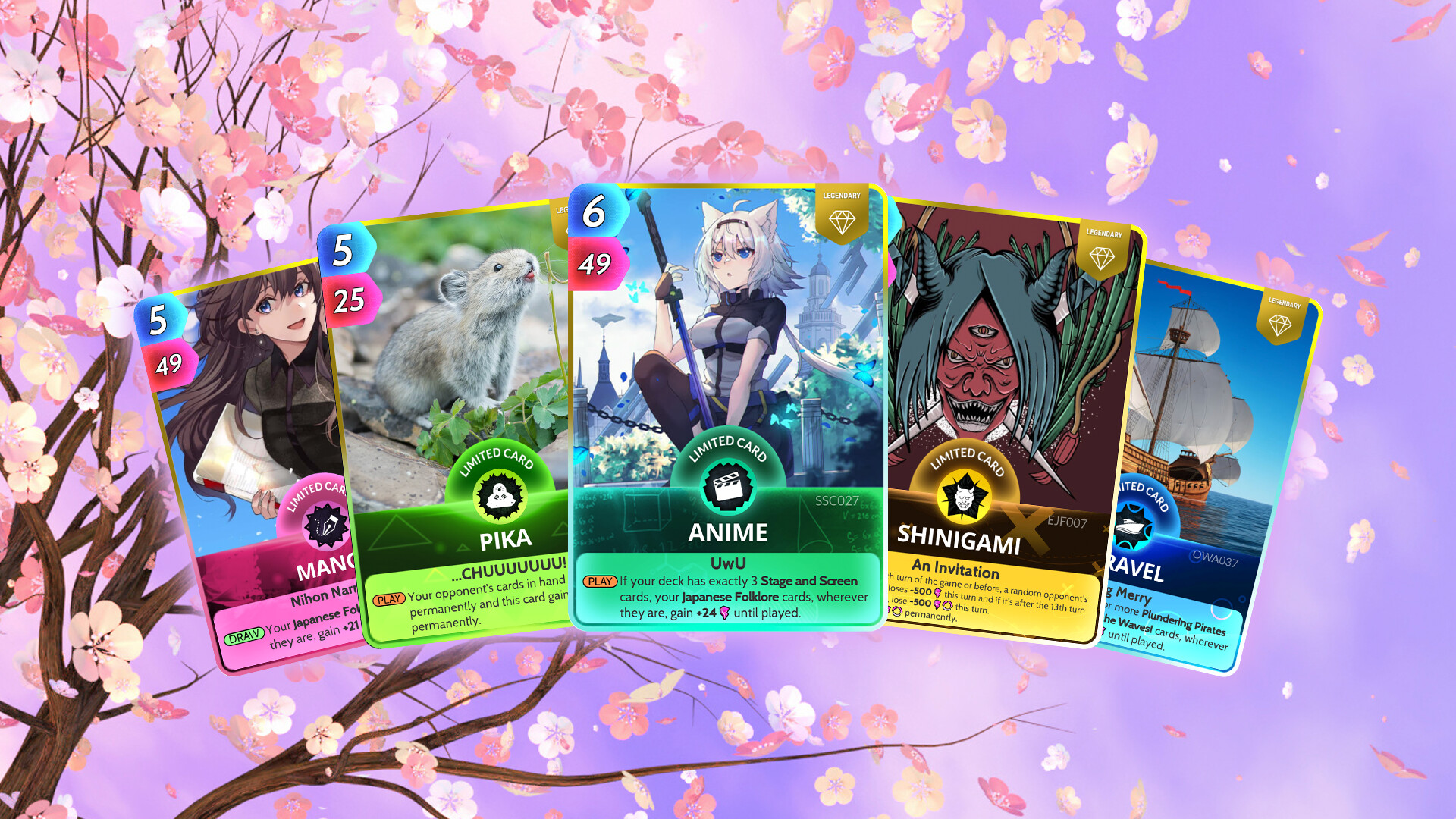 Cards, the Universe and Everything - Anime Enjoyer Pack Featured Screenshot #1