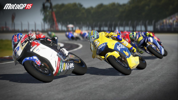 MotoGP™15: 4 Stroke Champions and Events.