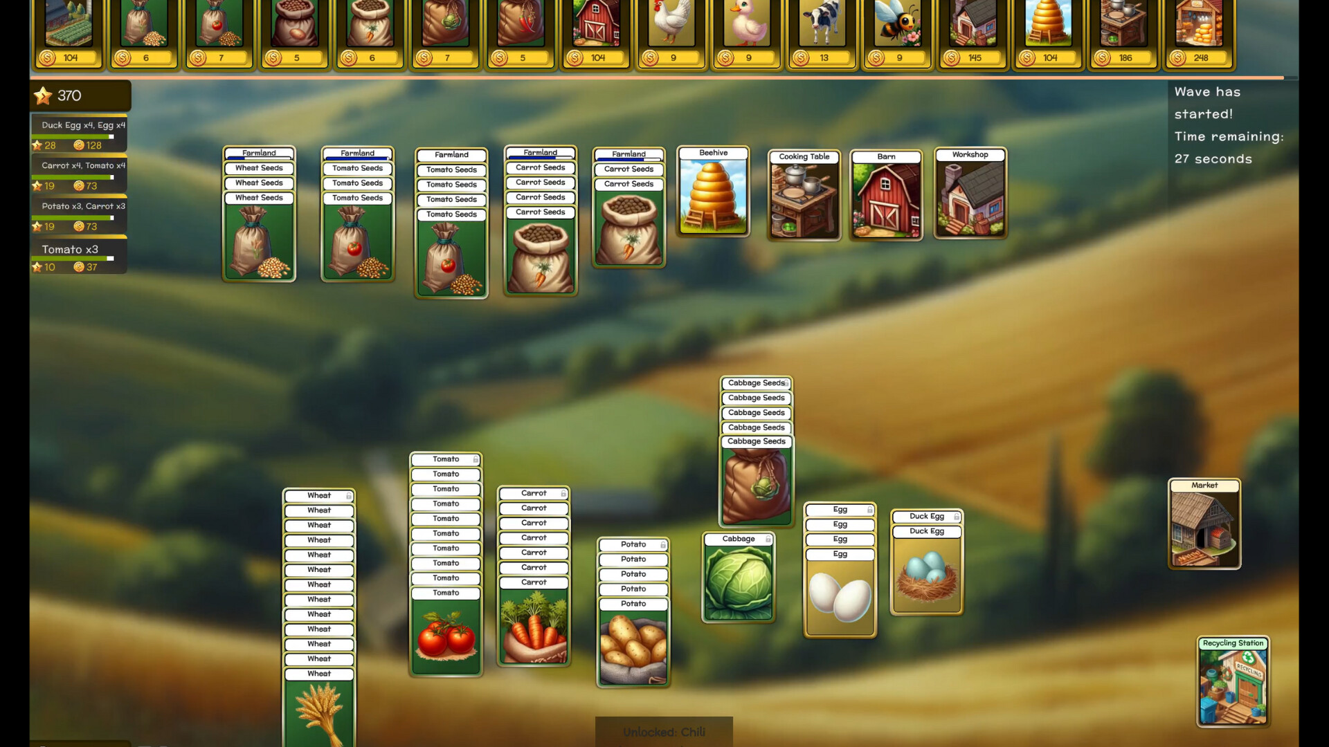 #3. Relaxing Farm: Merge Tales (Steam) 由: LeeT Game