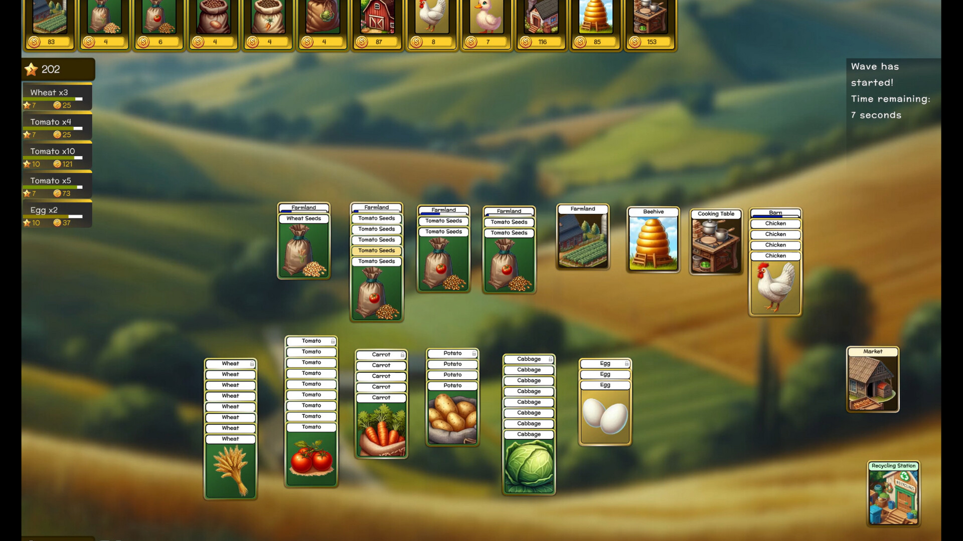 #2. Relaxing Farm: Merge Tales (Steam) 由: LeeT Game