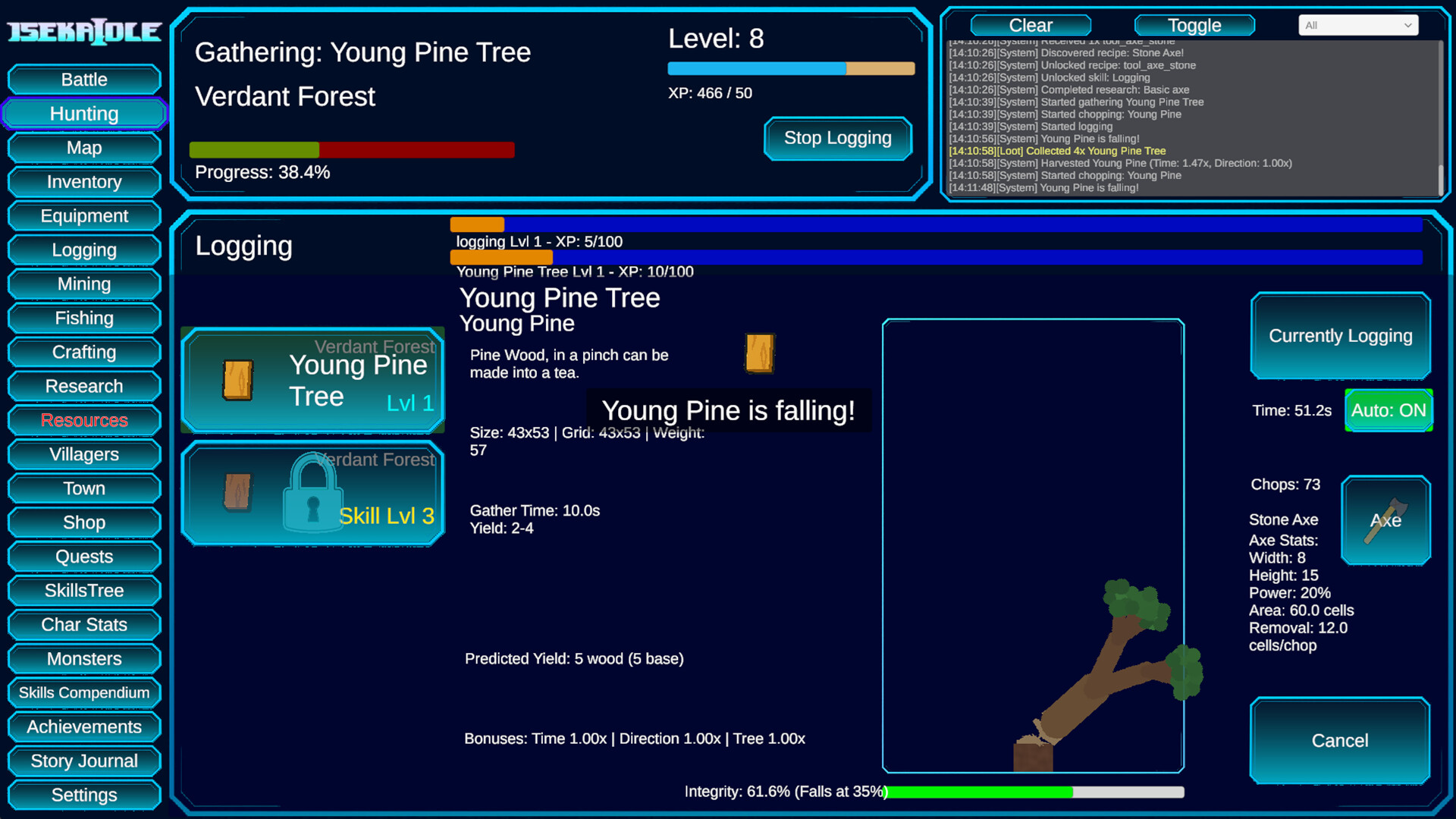 IsekaIdle screenshot 2