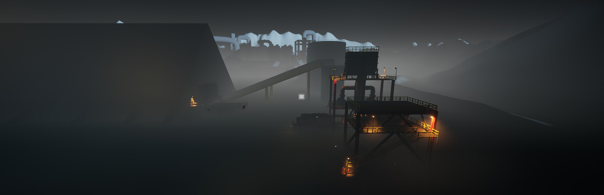 Night Shift at the Cement Plant