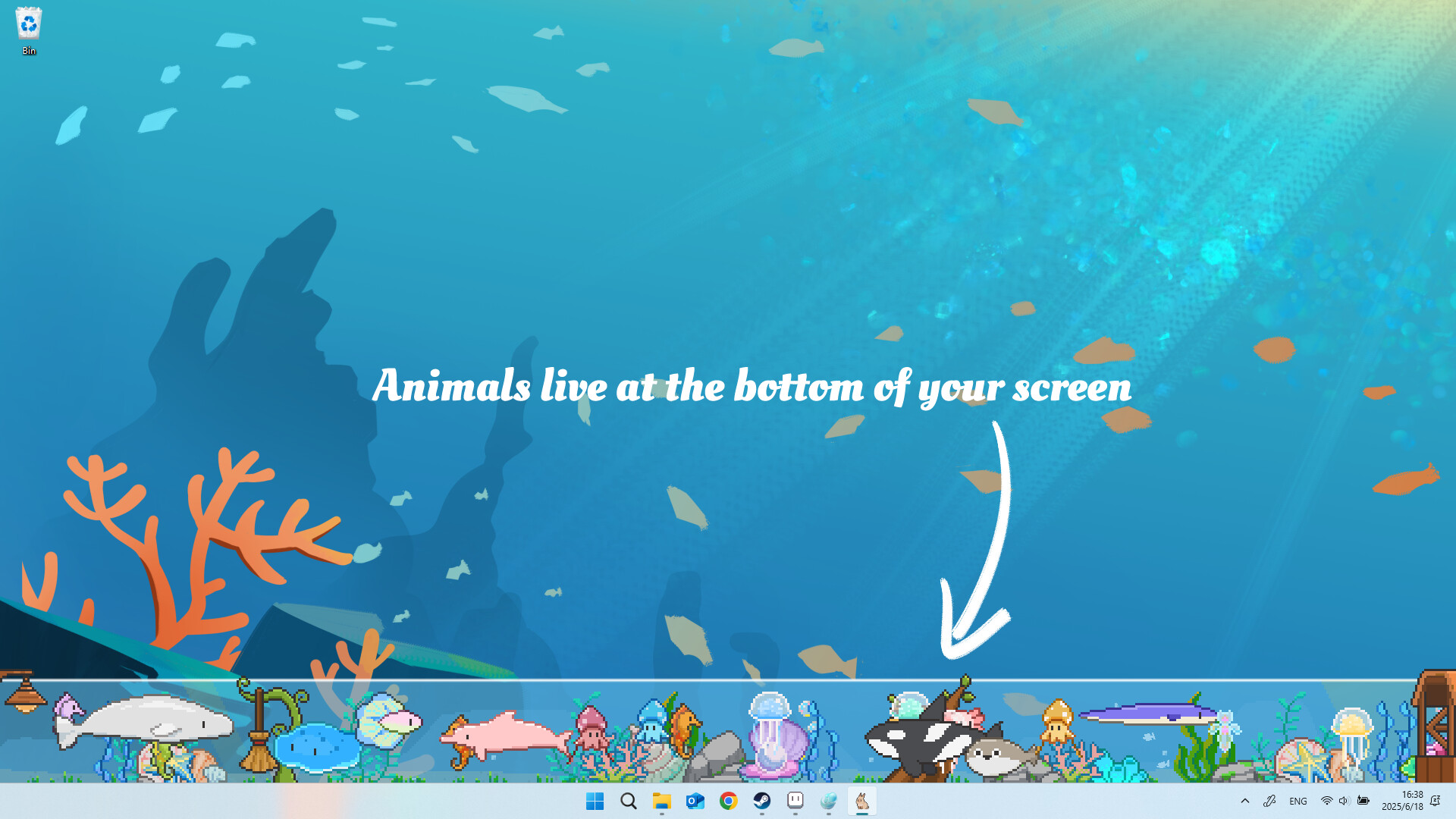 Tiny Pasture: Azure Waters DLC Featured Screenshot #1