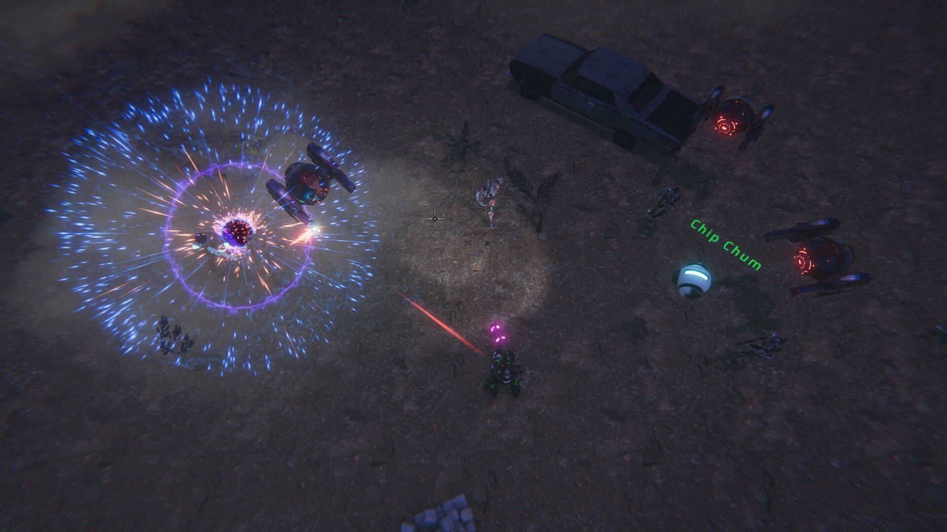 #5. Digital Eclipse: Cyberpunk Survivor (Steam) Podle: Hibernyx