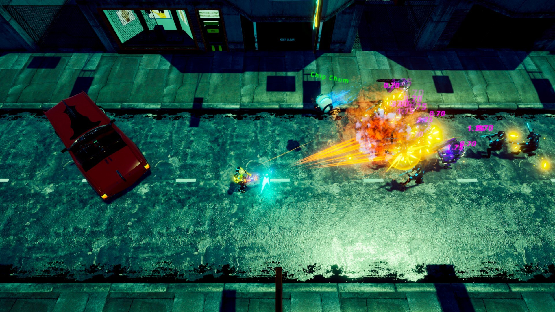 #3. Digital Eclipse: Cyberpunk Survivor (Steam) Podle: Hibernyx