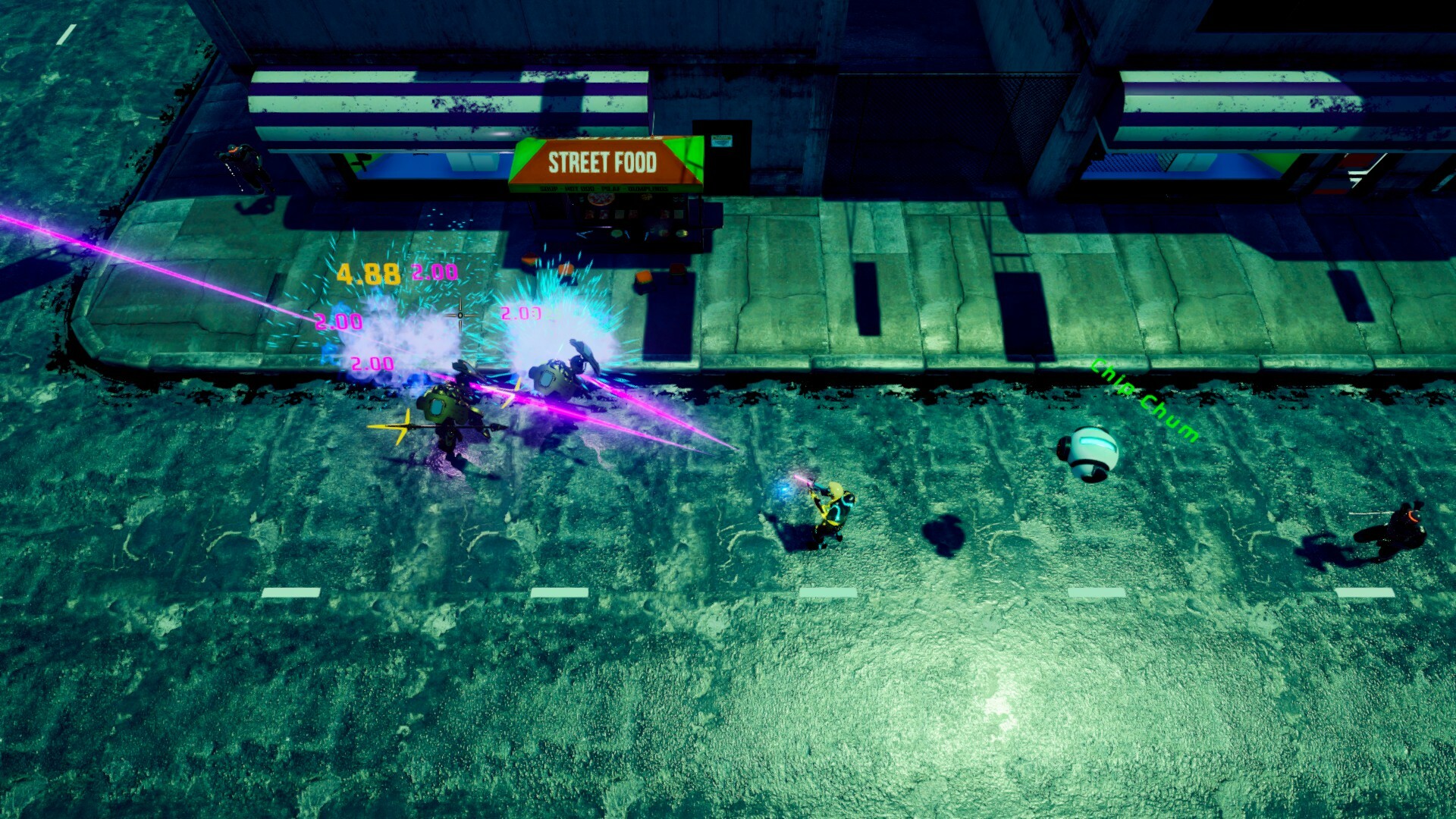 #10. Digital Eclipse: Cyberpunk Survivor (Steam) Podle: Hibernyx